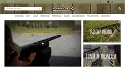 Desktop Screenshot of indiancreekss.com
